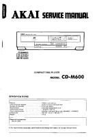Akai CDM-600-Service-Manual 